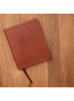 NoteWorthy New Testament: Read and Journal Through the New Testament in a Year (NKJV, Brown Leathersoft, Comfort Print)  - Image 4