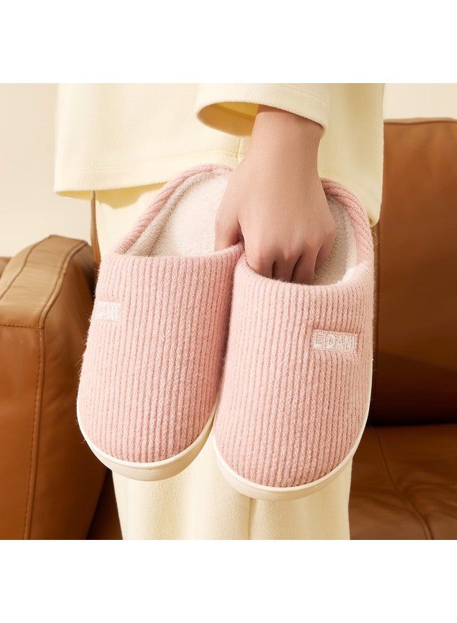 Tzldn Non-slip Cotton Slippers Elderly Anti-slip Men's Autumn Winter Home Fleece Thickened Warm Women's Couple Cotton Shoes Men's Version - Image 2