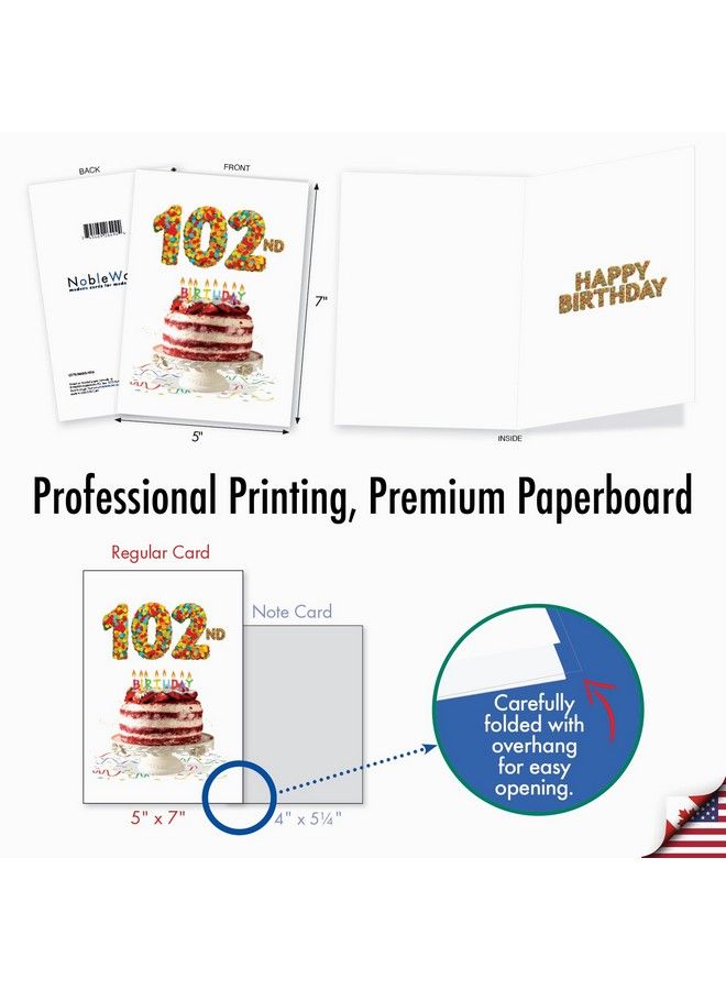 NobleWorks 55Th Funny Card For Birthday Milestone Bday Of 55 Years Celebrate And Congrats Notecard With Envelope Word Count 55 C9413Mbg - Image 4