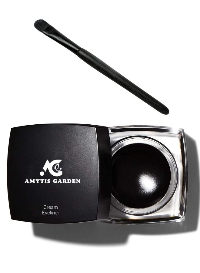 AMYTIS GARDEN 24 Hour Long Lasting Cream Eyeliner 0.17 Ounce/4 Grams - Image 1