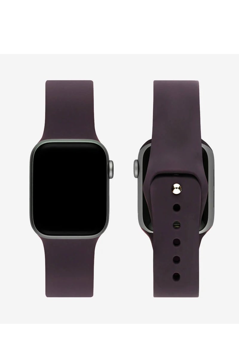 ELTRAZONE Soft Silicone TPU Band Strap Compatible with Apple Watch 38mm, 40mm, 41mm, 42mm – Flexible, Comfortable Replacement Wristband for iWatch Series 1–9  SE – Lightweight, Durable, Sweat-Resistant Sport Band - Image 2