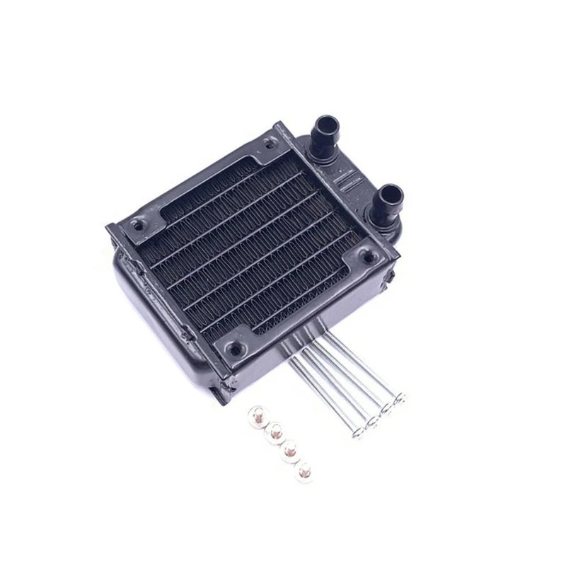 CentIoT - Radiator Water Cooler Tubes Heat Exchanger Aluminum Water Cooling CPU Heat Sink - For Gaming Computer and Peltier (60mm) - Image 1