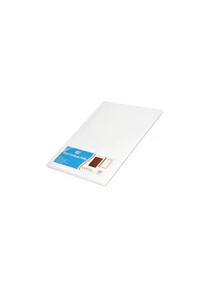 FIS A4 Certificate Folder with Certificate Velvet, Brown - FSCLCFVBR - Image 1