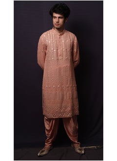 Faux Mirror work Kurta set
