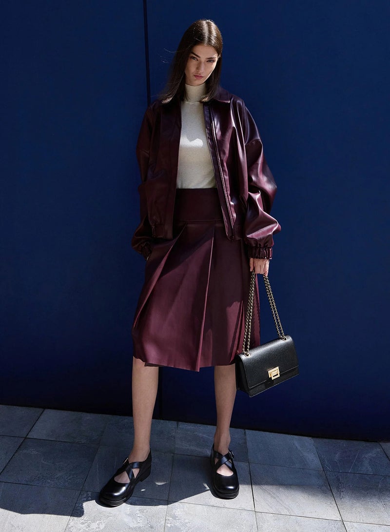 Charles & Keith Everline Square Buckle Chain Bag - Image 4