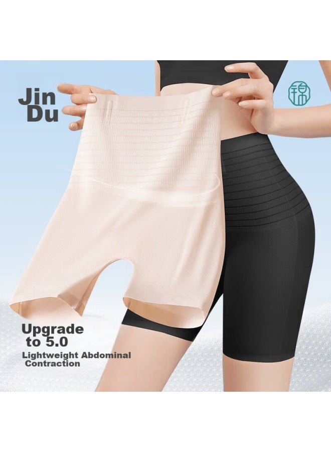Jindu High-waisted Tummy Control Panties For Women, Postpartum Belly Slimming Lifting, Seamless Breathable Wedding Waist-cinching Boyshorts - Image 1