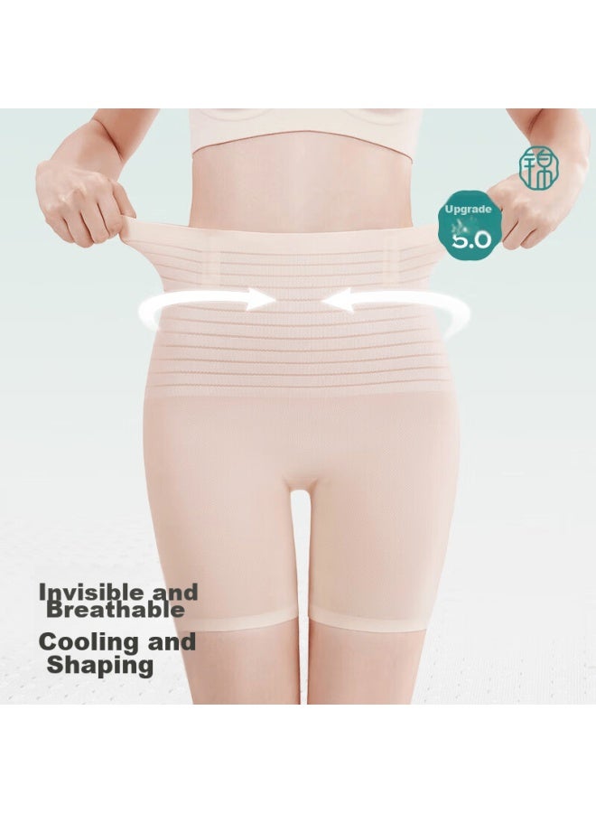 Jindu High-waisted Tummy Control Panties For Women, Postpartum Belly Slimming Lifting, Seamless Breathable Wedding Waist-cinching Boyshorts - Image 2