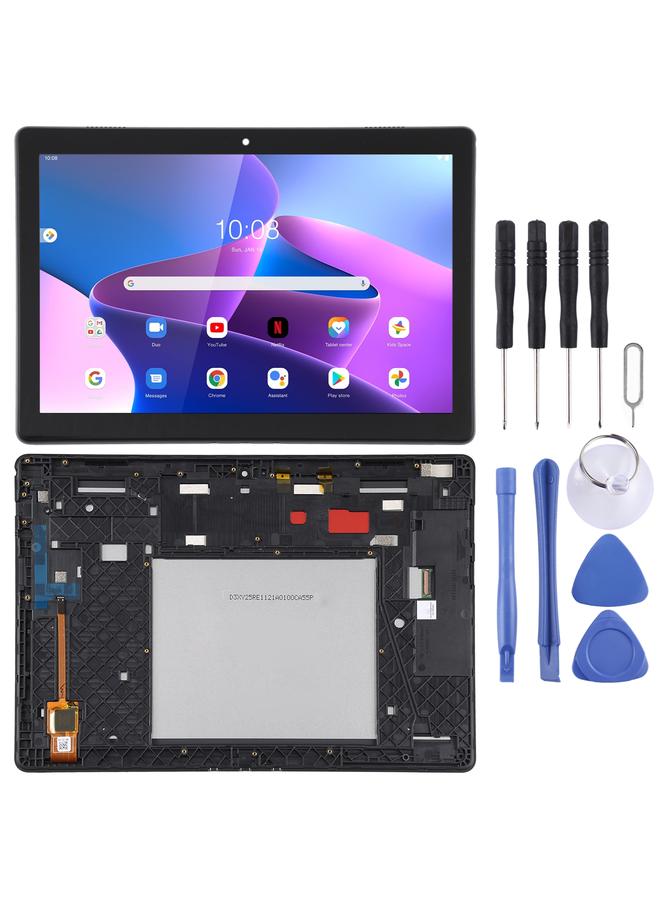 erorex Replacement OEM LCD Screen for Lenovo Tab M10 HD TB-X505L TB-X505 TB-X505F Digitizer Full Assembly with Frame Black - Image 1