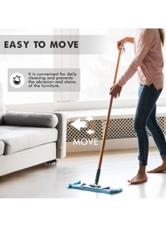 Raxoom Furniture Dolly Mobile Roller, Extendable Appliance Rollers Mobile Washing Machine Base, Fridge Stand Moving Cart for Washing Machines, Refrigerators, Dryers, Dishwashers, Black  - Image 4