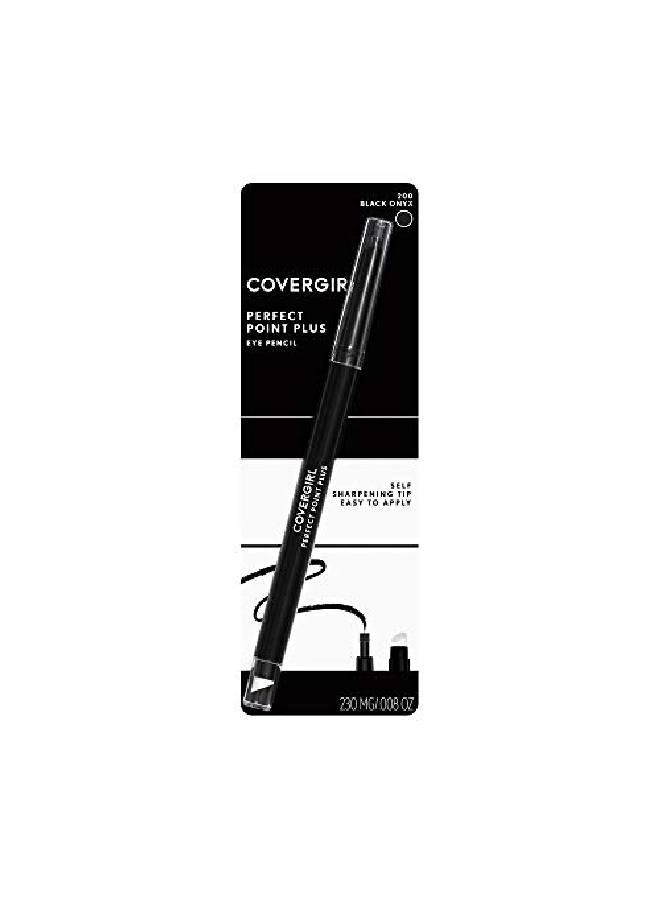 CoverGirl Perfect Point Plus Eyeliner Pencil Black Onyx Pack Of 1 Longlasting Versatile Black Eyeliner Soft Smudging Tip No Sharpening Needed - Image 3