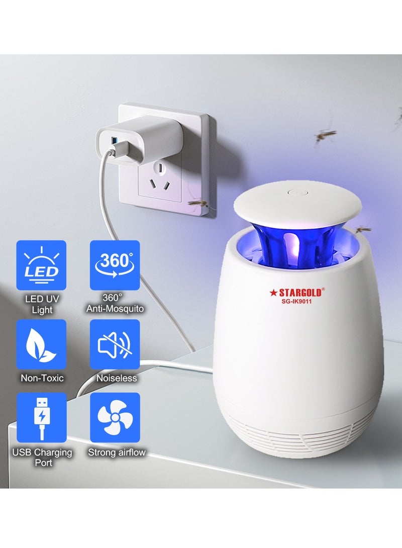 Stargold Insects Killer UV Light Mosquito Killer 5W For Restaurant, Office, Kitchen, Bedroom-White - Image 2