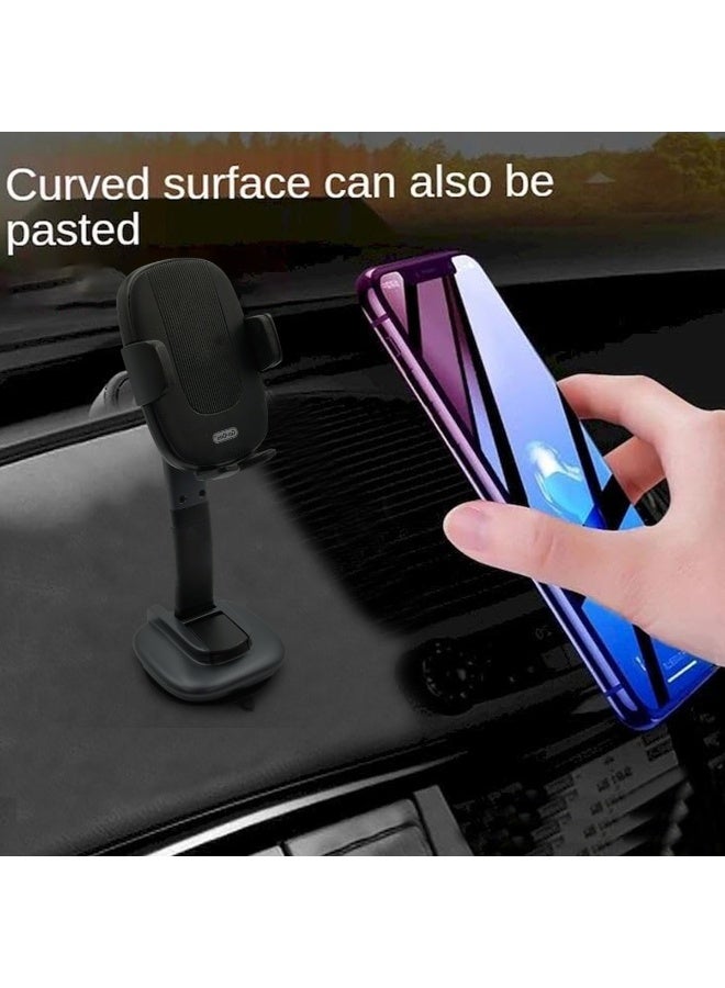 Go-Des Suction Cup Mobile Holder, Strong Windshield & Dashboard Phone Stand, 360° Rotation, Adjustable Arm, Anti-Shake Grip, Universal Car Mount for Smartphones GD-HD787 - Image 5