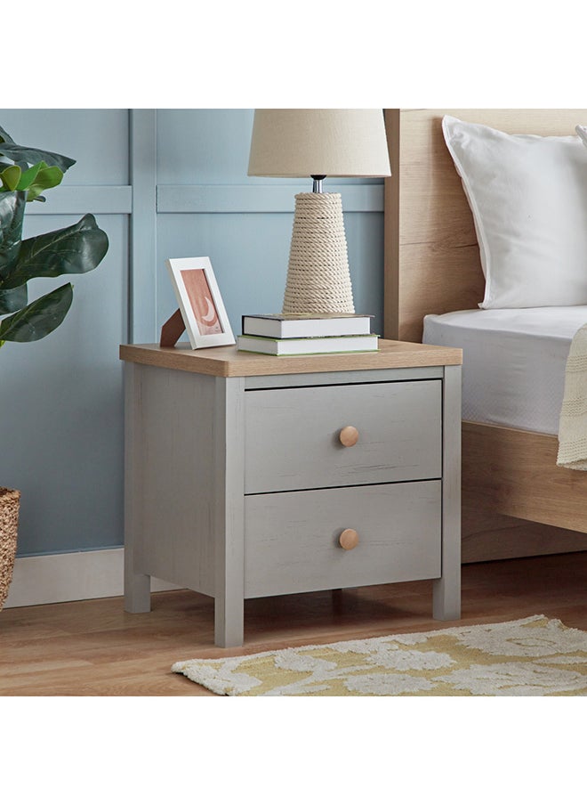 Home Box Vinci 2-Drawer Nightstand 45 x 55 x 55 cm  - Image 1