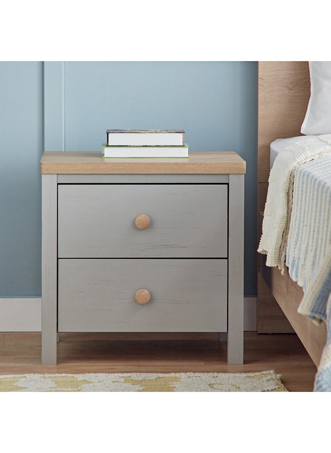 Home Box Vinci 2-Drawer Nightstand 45 x 55 x 55 cm  - Image 2