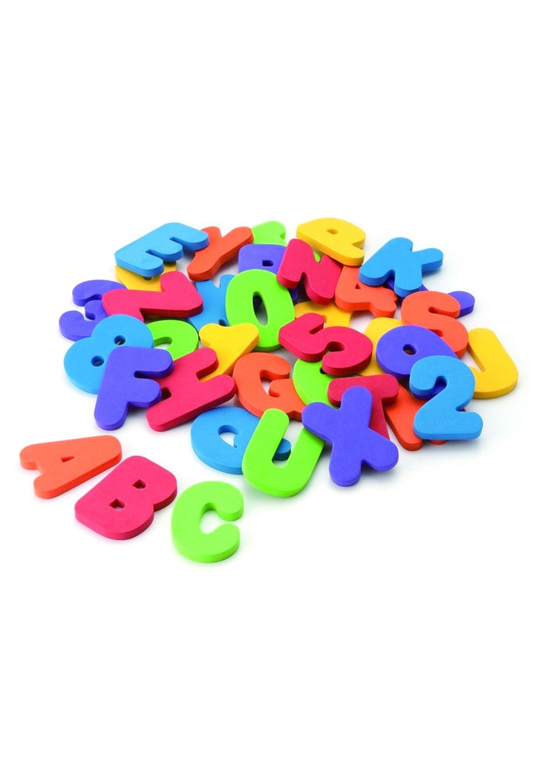 null - Learn Bath Toy 36 Foam Letters Numbers - Image 1