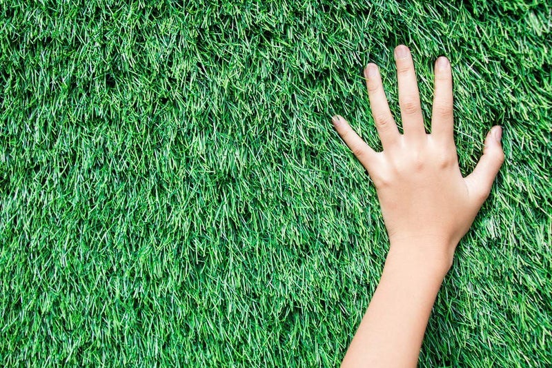 CARPET PLANET Artificial Grass Turf -Indoor Outdoor Garden Lawn Landscape Synthetic Grass Mat - Thick Fake Grass Rug -CP-M8 - Image 3