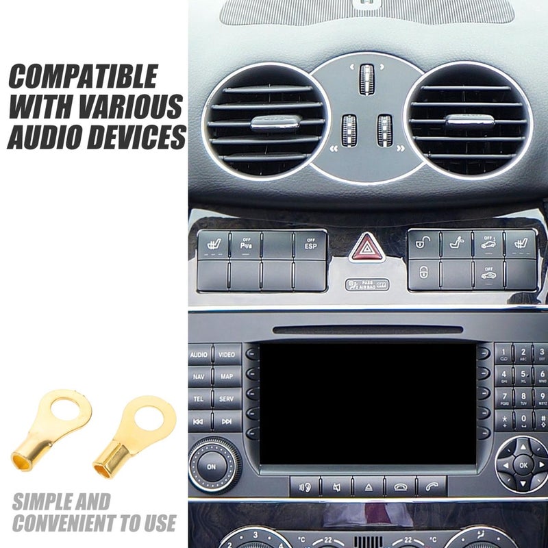 10pcs Car Audio Terminal Blocks for Crimp Connectors Shrink Wire Connectors Kit Retractable Speaker Wire Plug Amplifier DIY - Image 5
