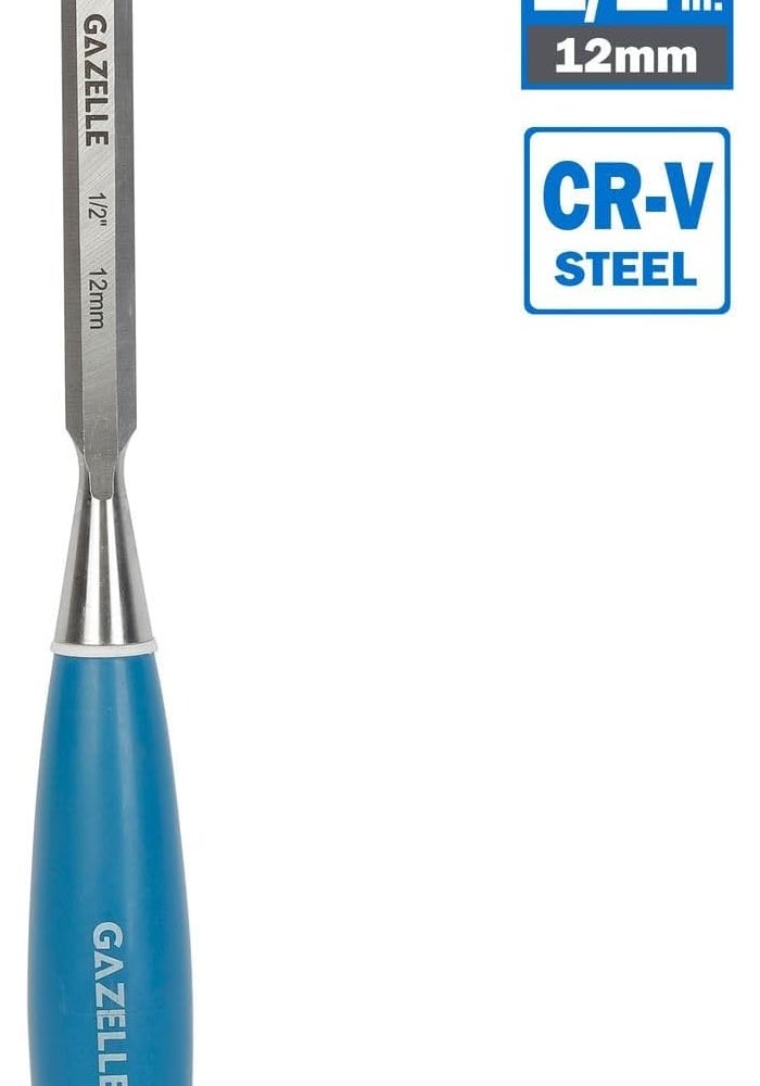 Gazelle 1/2 Inch Bevel Edge Wood Chisel - Image 1