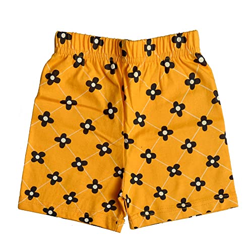 T2F Girls Cotton Printed Shorts(Pack of 5) - Image 4