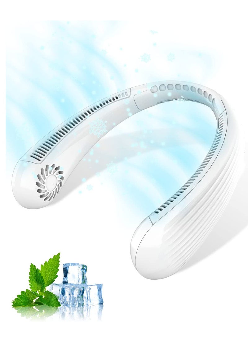 Portable Neck Fan Bladeless Neck Fan Ideal for Personal Fan 3 Speed Bladeless Fan - Image 1