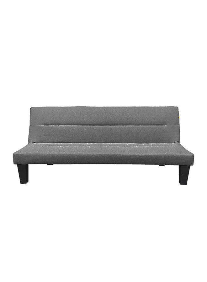 In-House Asil | 3-Seater Sofabed 2 In 1 Upholstered In Linen 28x182x108 cm- Dark Grey - Image 4