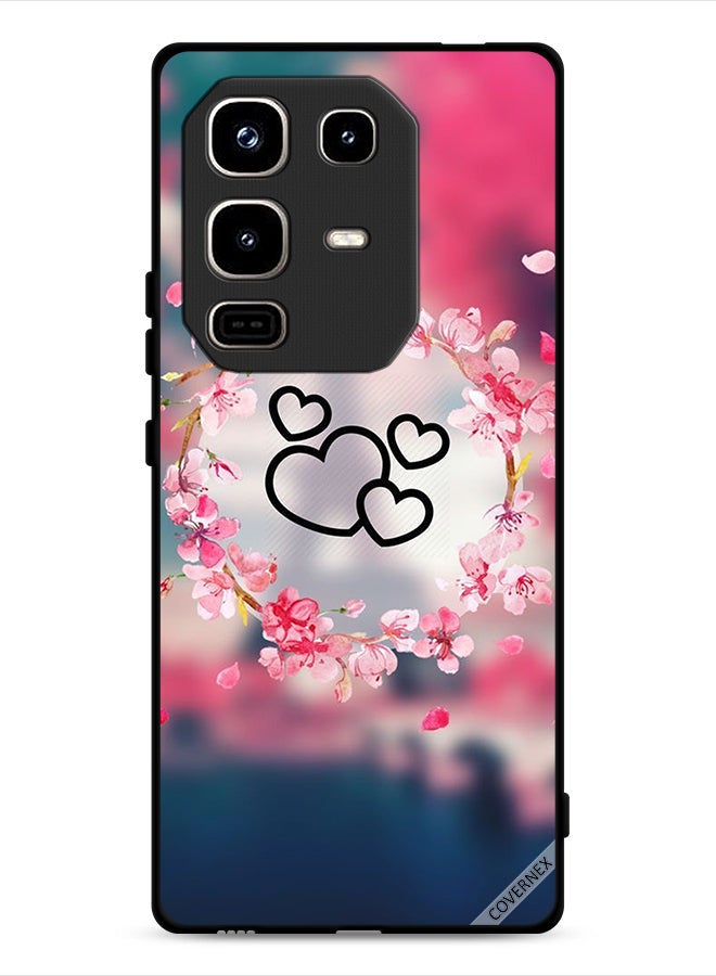 Covernex Infinix Note 50 Pro 4G Protective Case Cover Hearts Art Clip - Image 1
