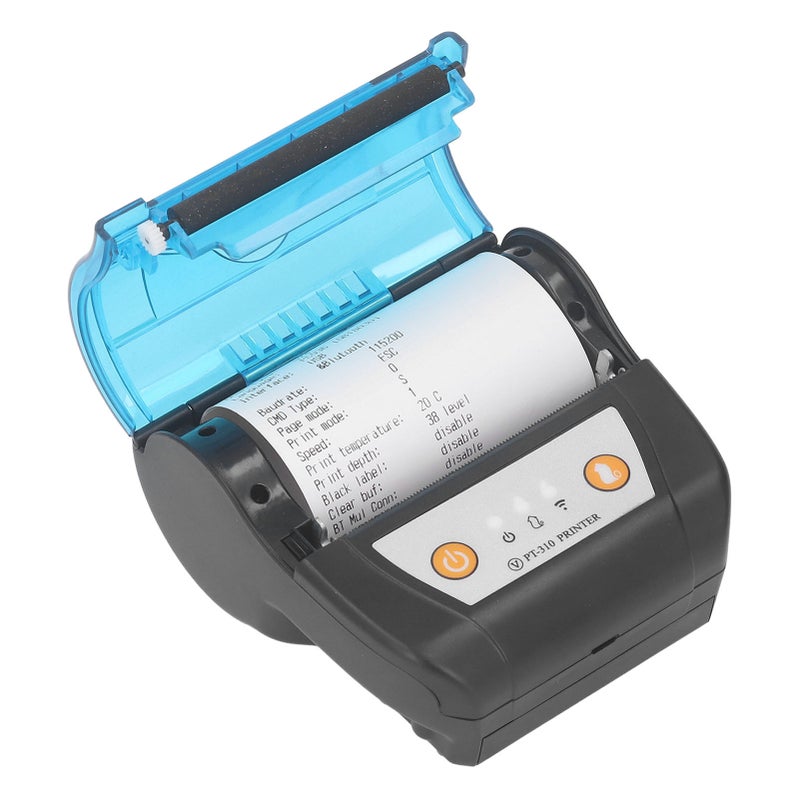 80mm Bluetooth Receipt Printer Portable Label Printer Wireless Thermal Printing Machine Built in Battery - Image 5