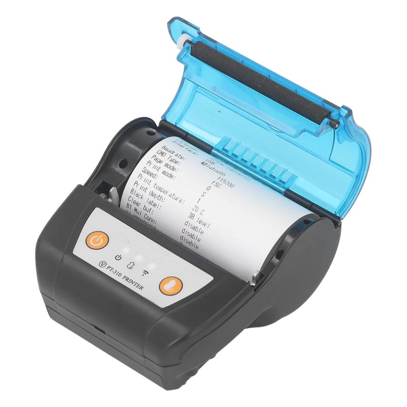 80mm Bluetooth Receipt Printer Portable Label Printer Wireless Thermal Printing Machine Built in Battery - Image 4
