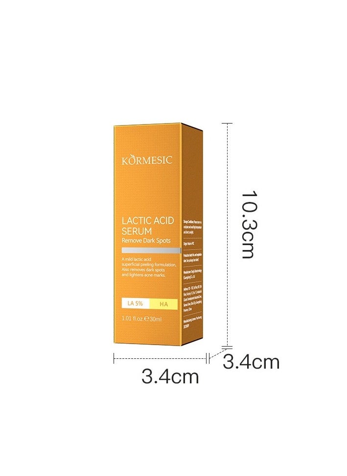 Kormesic Lactic Acid Serum - Gentle Exfoliation & Radiance Boost 30ml  - Image 2