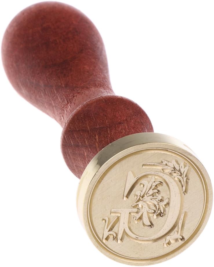 klarakoClassic Initial Wax Seal Stamp Alphabet 26 Letter AklarakoZ Vintage DIY Stamps klarakoG, 25mm - Image 1
