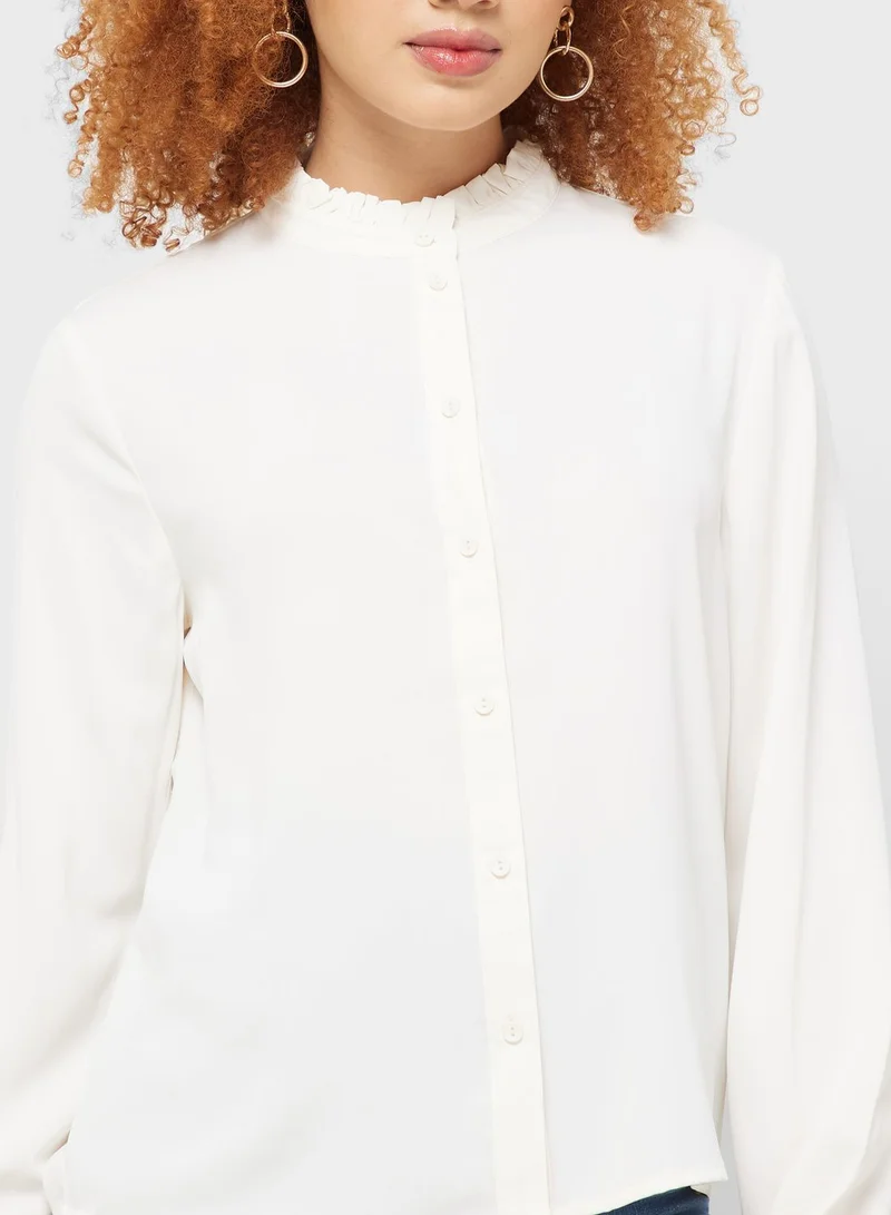 Jacqueline de Yong Button Down Shirt
