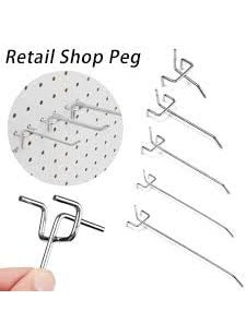 Teclican Pegboard Hook Organizer Kit 2 Inch Hanging Hooks Set for Garage Organization Great for Wall Hanging and Shelving Tool Storage Craft Organizing 10  - Image 3