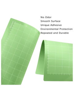 FLYHSO 3PCS 12 * 12 Inch Replacement Cutting Mat Adhesive Non-Slip Gridded Cutting Mats Compatible with Silhouette Cameo Cricut Cutting Machine Explore Plotter Machine  - Image 3