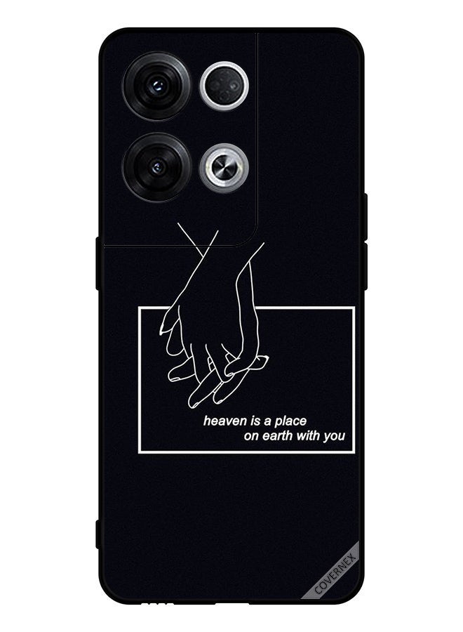 Covernex Protective Case Cover For Oppo Reno8 Pro+ Heaven Is A Place On Earth With You - Image 1