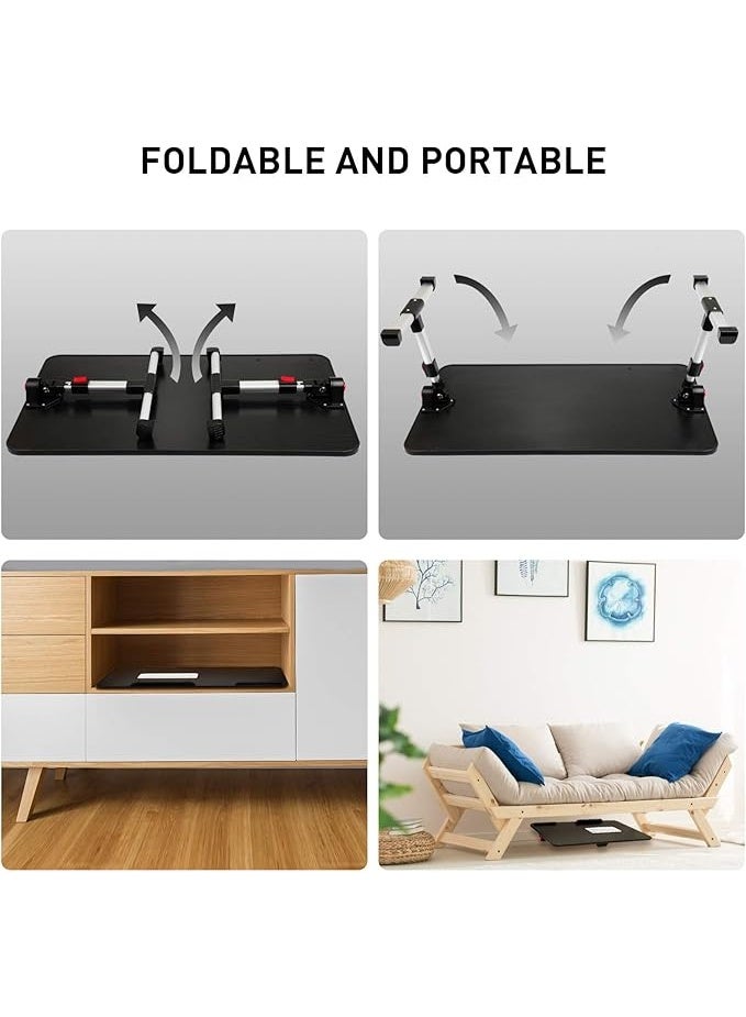 Adjustable Laptop Bed Table – Portable & Foldable Laptop Desk with USB Fan – Multi-Purpose Table for Working, Reading & Eating – Lightweight & Durable for Daily Use - Image 3