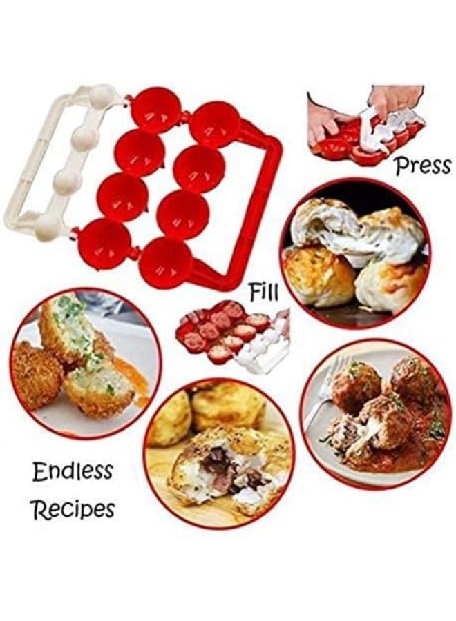 Newbie Meat balls Fish Balls Kitchen Homemade Stuffed Meatballs Maker Home Cooking Tools P2668  - Image 4