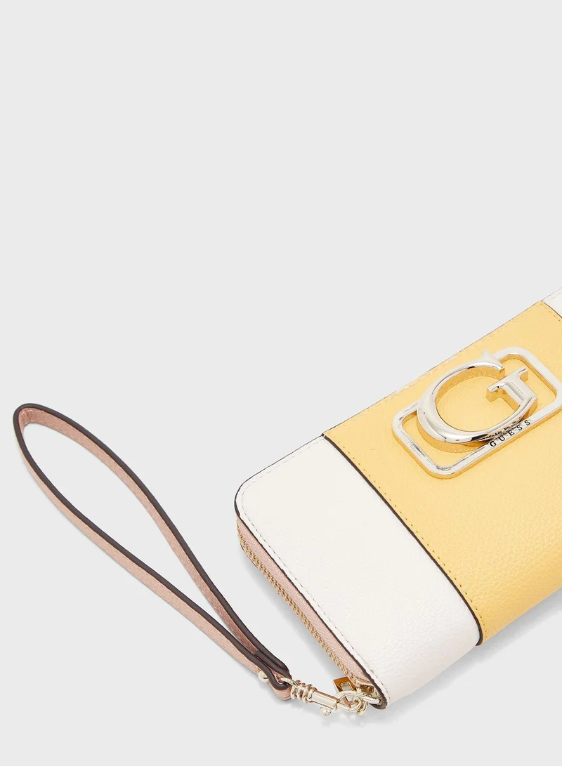 GUESS Annarita Large Zip Around Purse
