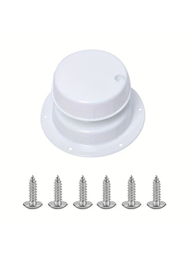 Gray RV Roof Sewer Vent Cover Cap Kit For 1 to 2 3 8 Inch Pipe Replacement - Image 2