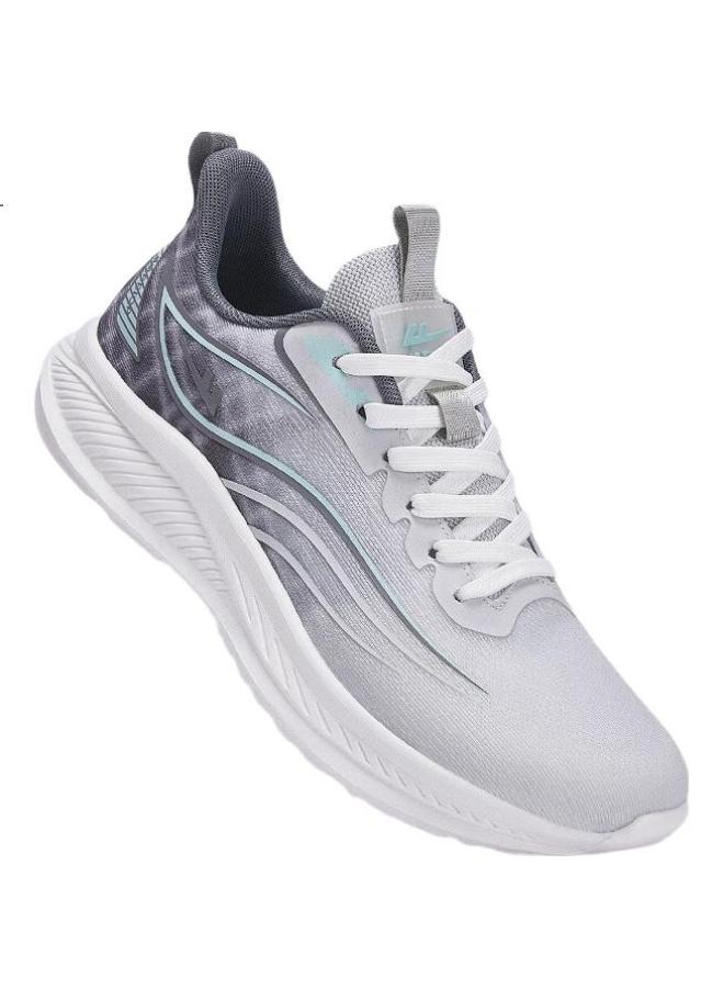 Warrior Men'S Official Spring/Summer Sports Shoes Men'S Lightweight Running Shoes Men'S Breathable Casual Shoes Men White/Grey/Green Size 41 - Image 2