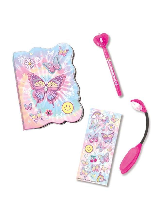Hot Focus Tie Dye Butterfly Girl's Secret Journal Fun - Image 3