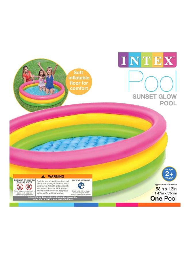 INTEX Sunset Glow Pool 58x13inch - Image 2