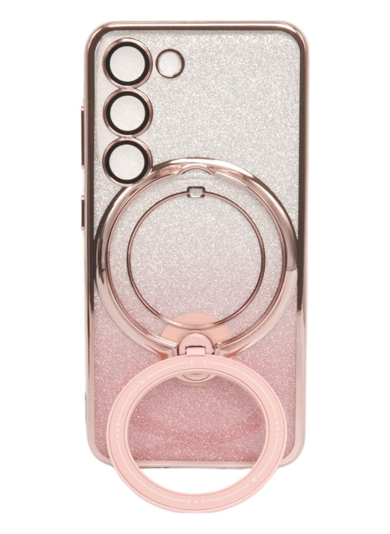 LIMITLESS Case for Samsung Galaxy S23 Plus Compatible with Magnetic Case, Back Protector Cover Slim Fit Soft, Scratch-Resistant Phone, Magnetic Non-Yellowing, Shockproof Case, Pink Gradient  - Image 1