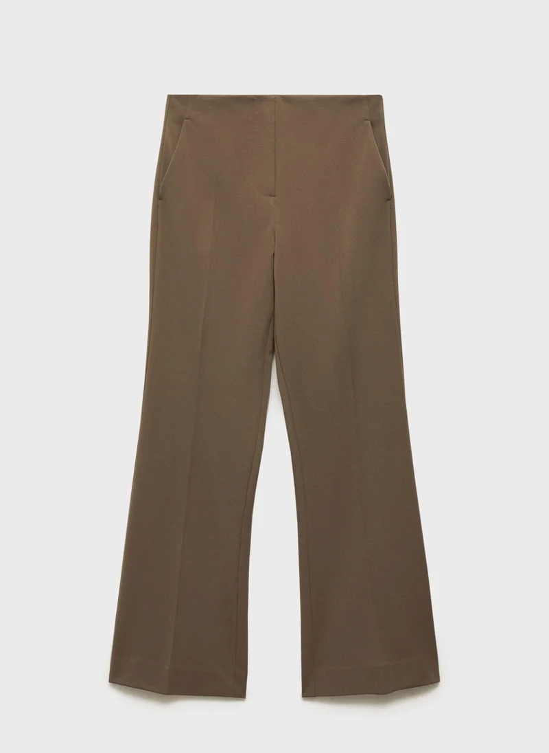 MANGO Chloe High Waist Casual Trousers