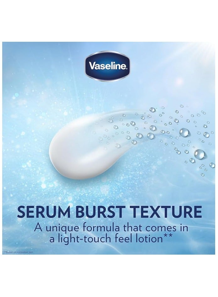فازلين لوشن الجسم معزز بسيروم لبشرة مشرقة و ناعمة 200 مل - Image 3