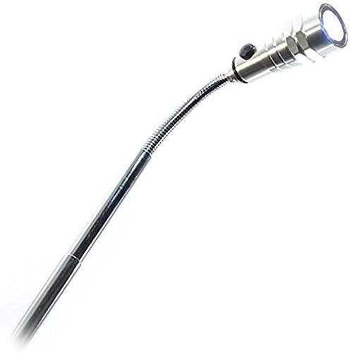 Instakart Metal Telescoping 3 Led Torch Flashlight Flexible Magnetic Pick Up Tool Lamp Pen Light - Image 3