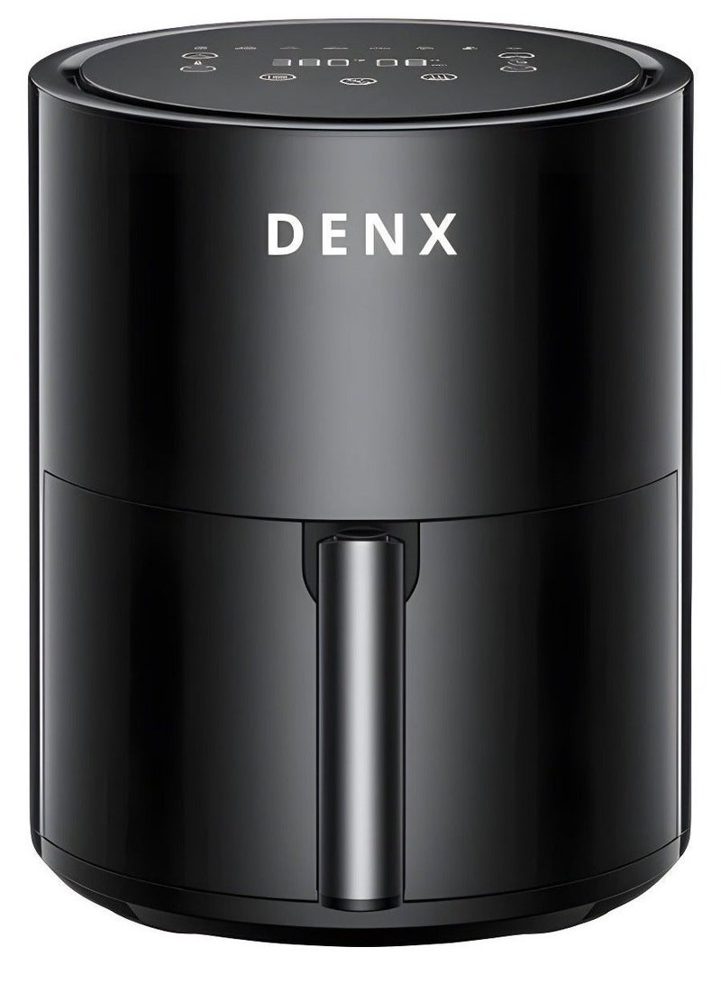دينكس مقلاة هوائية صحية بدون زيت للقلي/الشواء/الخبز/التحميص سعة 4 لتر قوة 2400 واط - لون أسود - Image 3