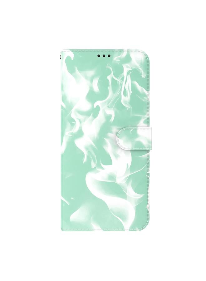 Zaboon Case For iPhone 13 Pro Cloud Fog Pattern Horizontal Flip Leather Case with Holder & Card Slot & Wallet - Image 2