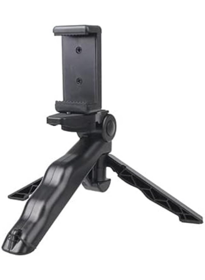 Mobile Photography & Vlogging Tripod – Adjustable Stand with Bluetooth Remote & Collar Mic – Ideal for YouTube, Video Recording, and Daily Content Creation - Image 3