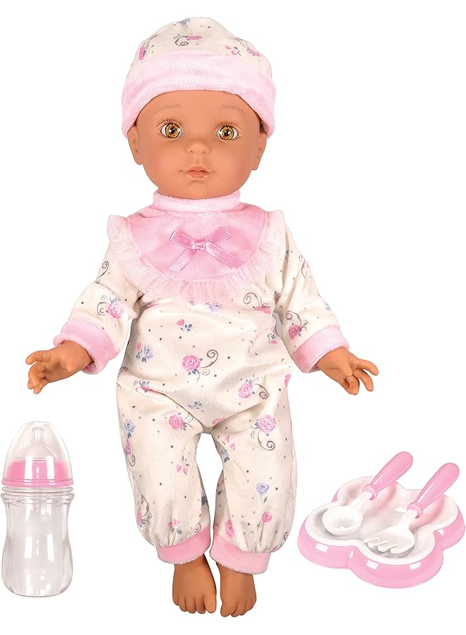 Lotus Hispanic No Hair Soft Bodied Baby Doll 16 Inch Size  - Image 1