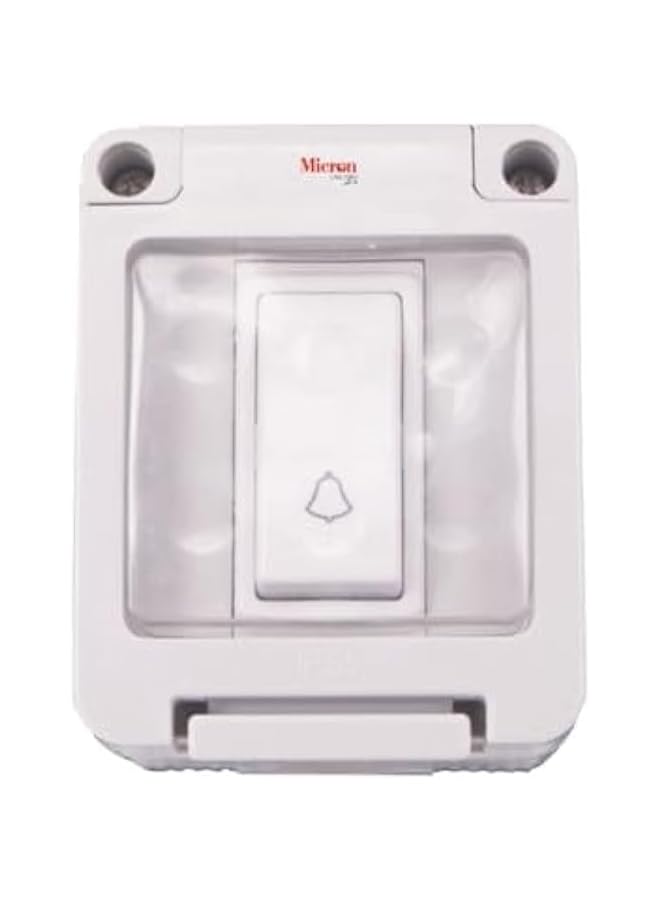 MICRON Weatherproof 1 GANG BELL PUSH IP55 - Image 1